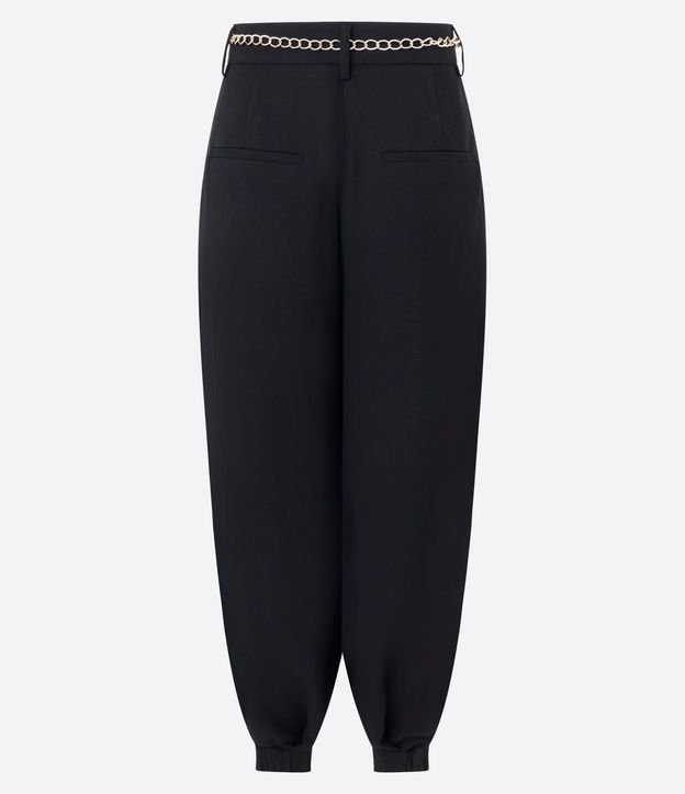 Pantalón Aladim Sastre con Pliegues y Cinturón de Cadena 6