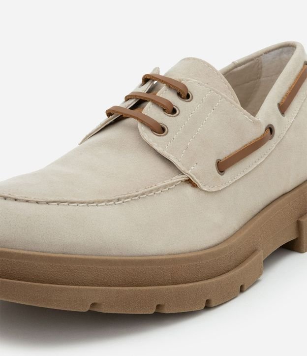 Zapato Dockside en Camurça con Suela Track 4