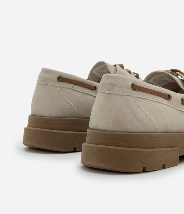 Zapato Dockside en Camurça con Suela Track 7