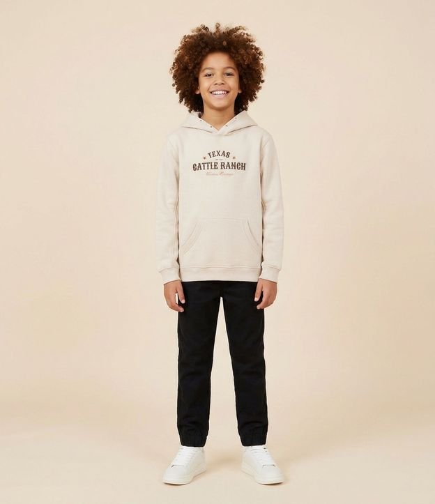 Saco Infantil con Estampa de Texas en Relieve – Talle 5 a 14 años