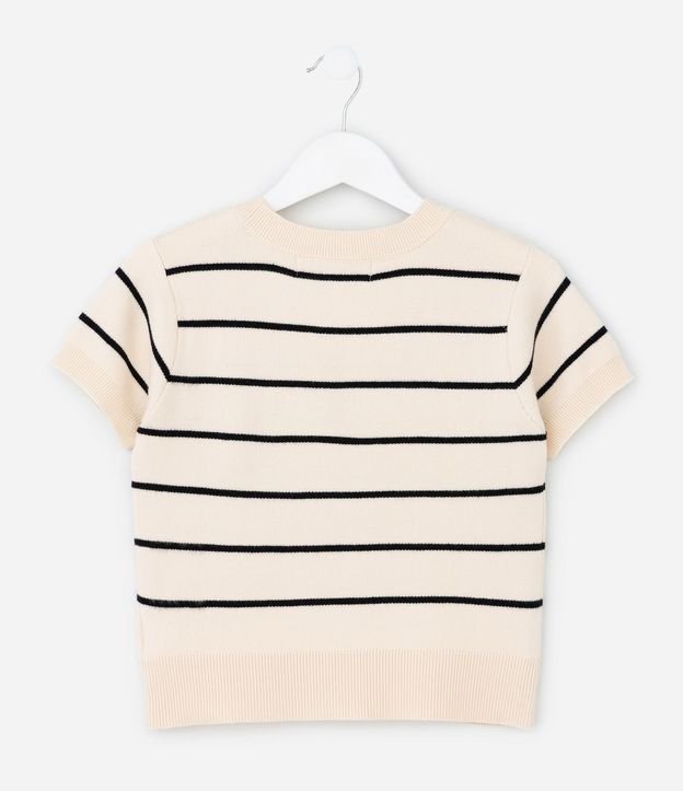 Remera Infantil en Jacquard Listrado – Talle 5 a 14 años 3