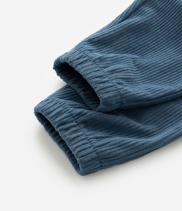 Conjunto Infantil Saco de Carritos y Pantalón Acanalado – Talle 0 a 24 Meses 8