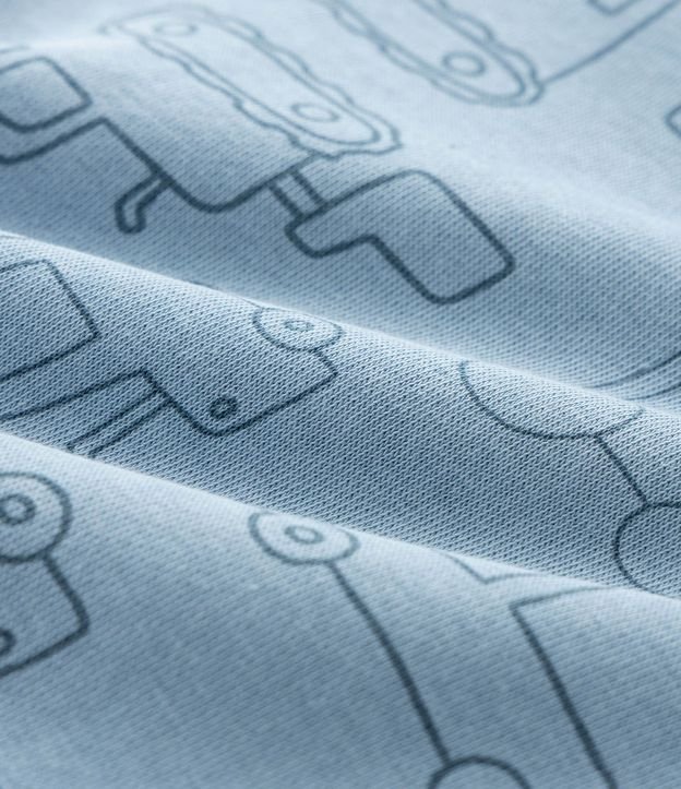 Conjunto Infantil Saco de Carritos y Pantalón Acanalado – Talle 0 a 24 Meses 9