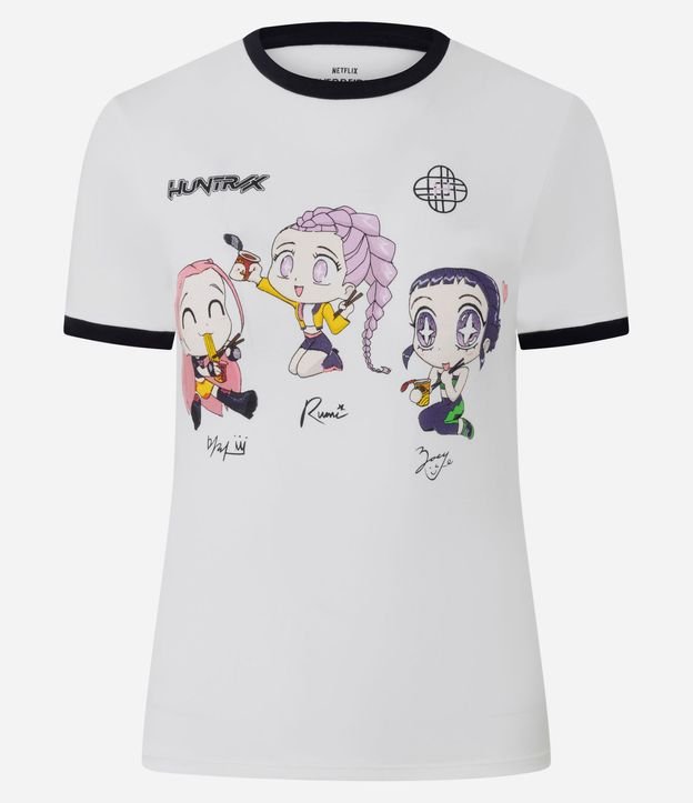 Remera New T-shirt en Algodón Huntrix Guerreiras do K-Pop