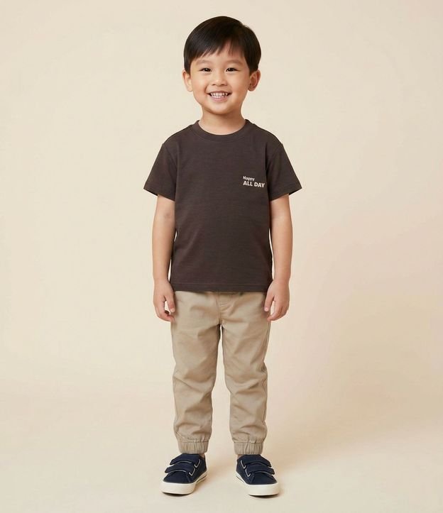 Pantalón Infantil Jogger con Cintura Elástica – Talle 1 a 6 años 1