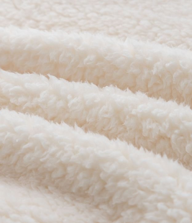 Campera Infantil en Sherpa con Flores Bordadas – Talle 5 a 14 años 4