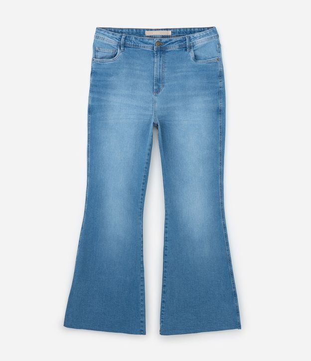 Pantalón de jean Flare con Elastano Curve & Plus Size 6