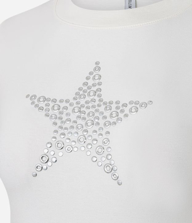 Remera en Algodón con Aplicación de Ojales 5