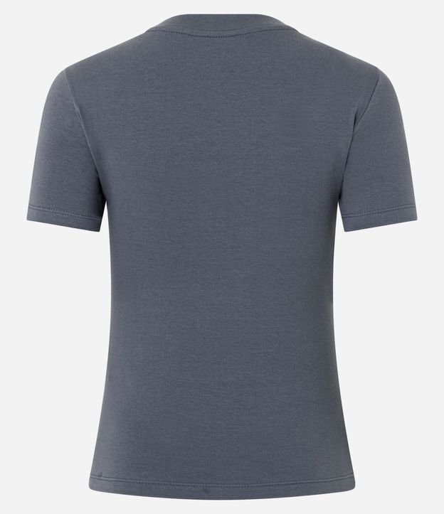 Remera en Algodón con Aplicaciones Goth 7