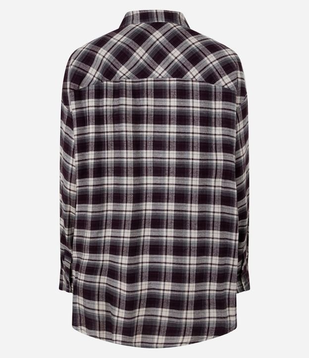 Camisa en Franela de Cuadros 6