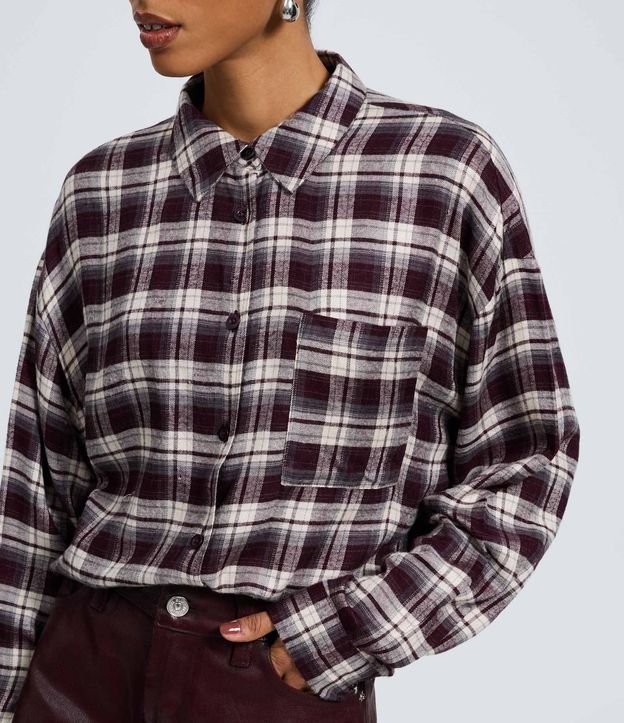 Camisa en Franela de Cuadros 3
