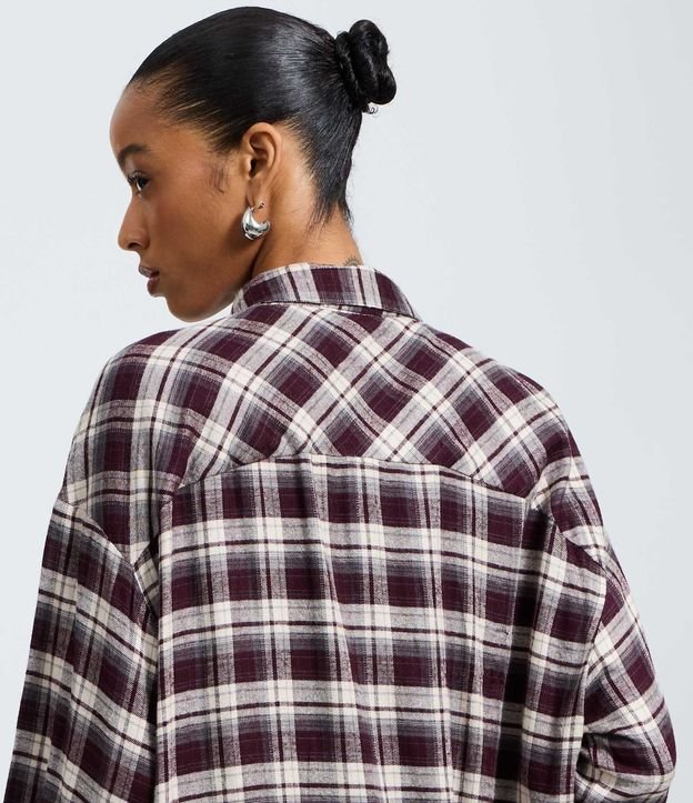 Camisa en Franela de Cuadros 4