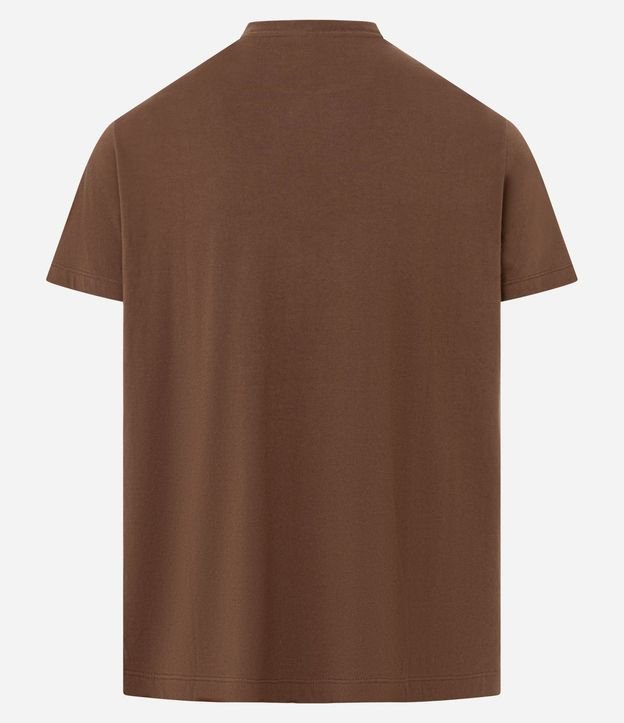 Remera Comfort en Algodón con Estampa de Palmeras 7