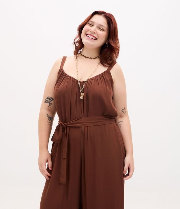 Mono Largo Fruncido con Cinta Curve & Plus Size 2