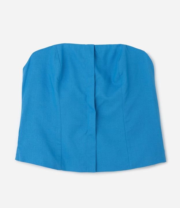 Blusa Sin Breteles en Viscolino Curve & Plus Size 5