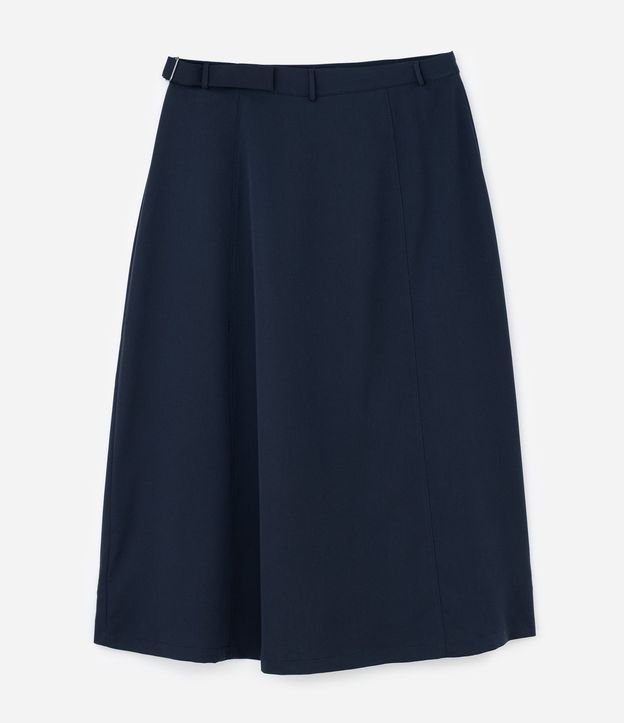 Pollera Midi Sastre con Hebilla Lateral Curve & Plus Size 5