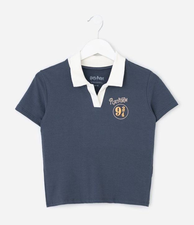 Remera Infantil Baby Tee con Estampado Plataforma 9 3/4 – Talle 7 a 16 años