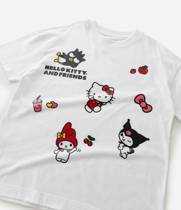 Remera Infantil Oversized con Estampa de Hello Kitty And Friends - Talle 5 a 16 años 6