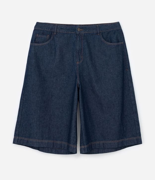 Bermuda Jorts en Jeans con Bolsillos Incorporado Curve & Plus Size 7