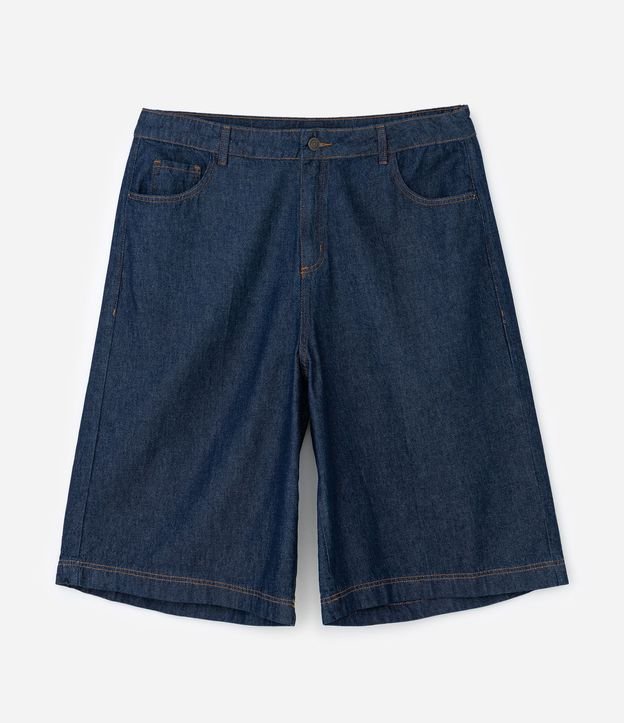 Bermuda Jorts en Jeans con Bolsillos Incorporado Curve & Plus Size 11