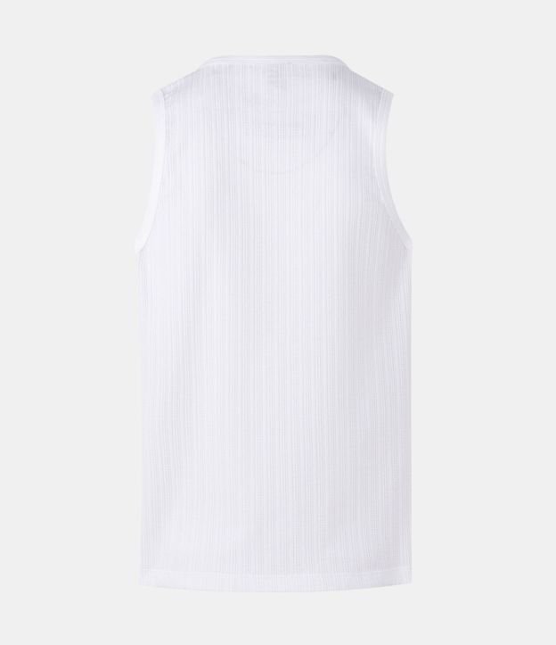 Musculosa Muscle Texturizado en Algodón 5