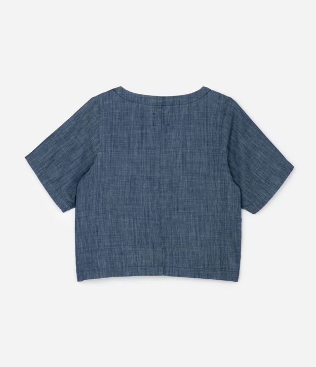 Blusa Corta en Sarga Curve & Plus Size 6