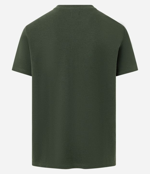 Remera Regular en Algodón con Textura 7