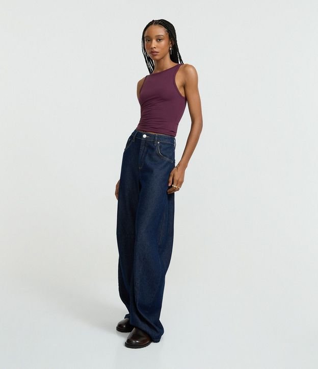 Blusa Musculosa Básica en Poliamida 2