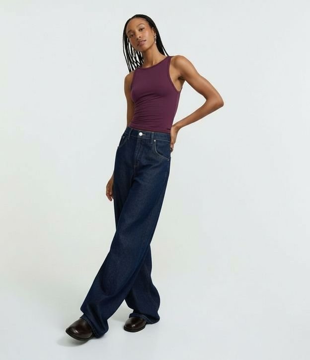 Blusa Musculosa Básica en Poliamida 6