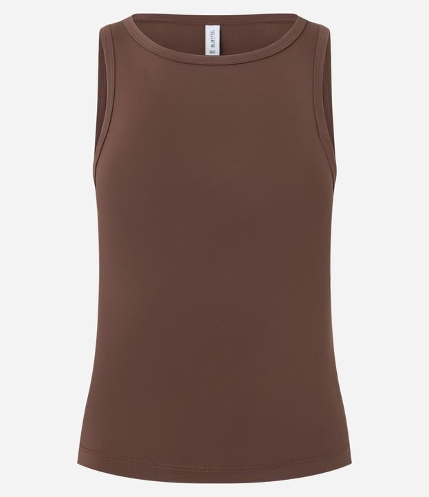 Blusa Musculosa Básica en Poliamida 5