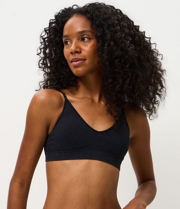 Soutien Top Seamless Texturizado con Copa Desmontable
