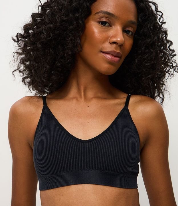 Soutien Top Seamless Texturizado con Copa Desmontable 3