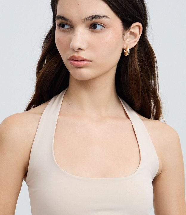 Blusa Frente Única en Microfibra Liso 5