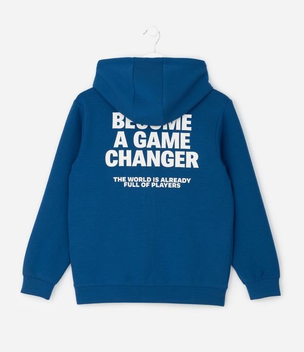 Saco Infantil en Algodón con Lettering Game Changer  – Talle 5 a 14 años 3