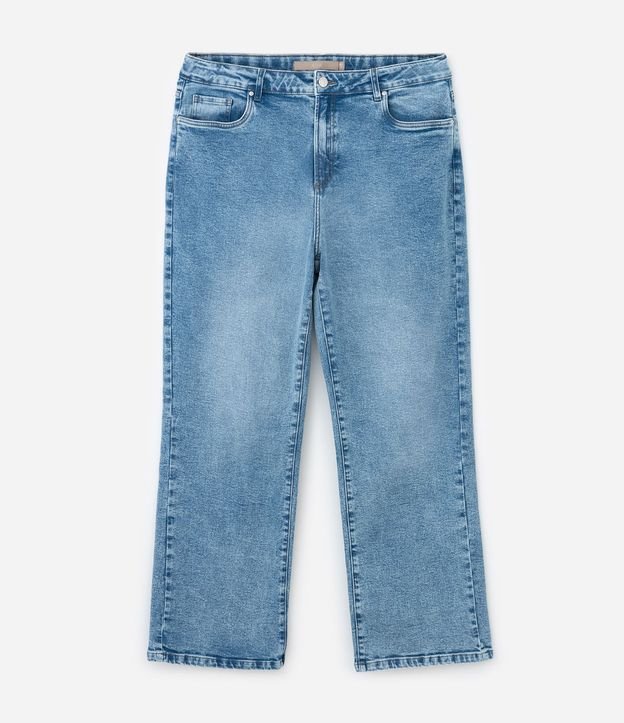 Pantalón Recto en Jeans con Elastano Curve & Plus Size 5