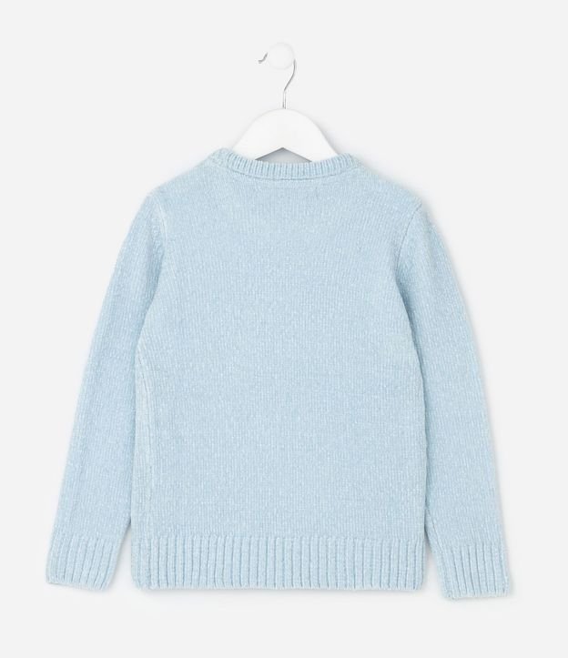 Saco Infantil en Chenille con Moñitas Bordado – Talle 5 a 14 años 3