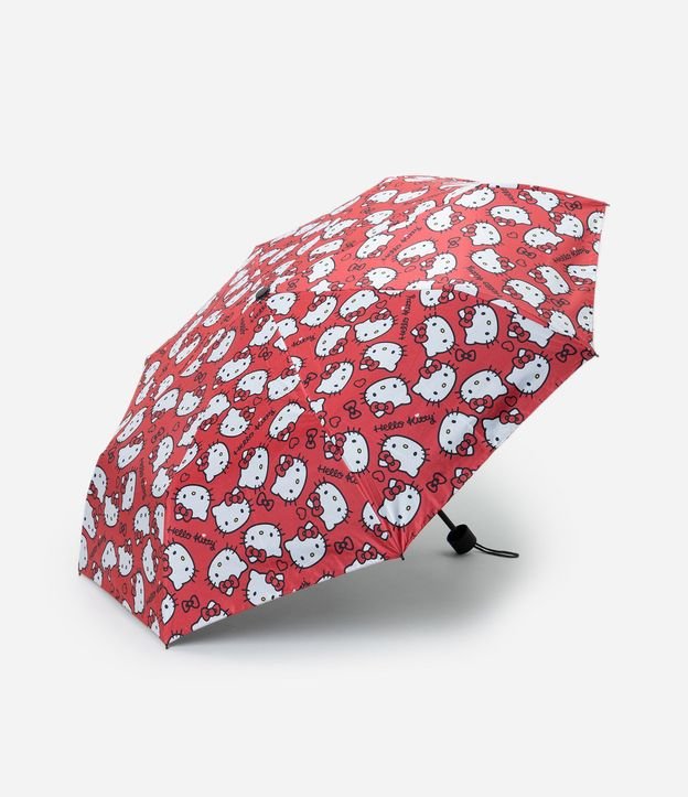 Sombrilla con Estampa de Hello Kitty