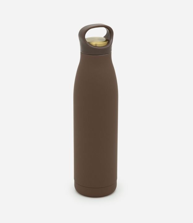 Botella Térmica con Acabado de Goma 500ml