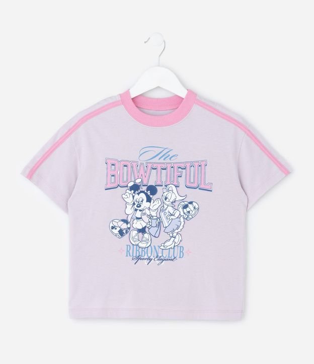 Blusa Relaxed Infantil con Estampa de Minnie y Daisy – Talle 2 a 8 años