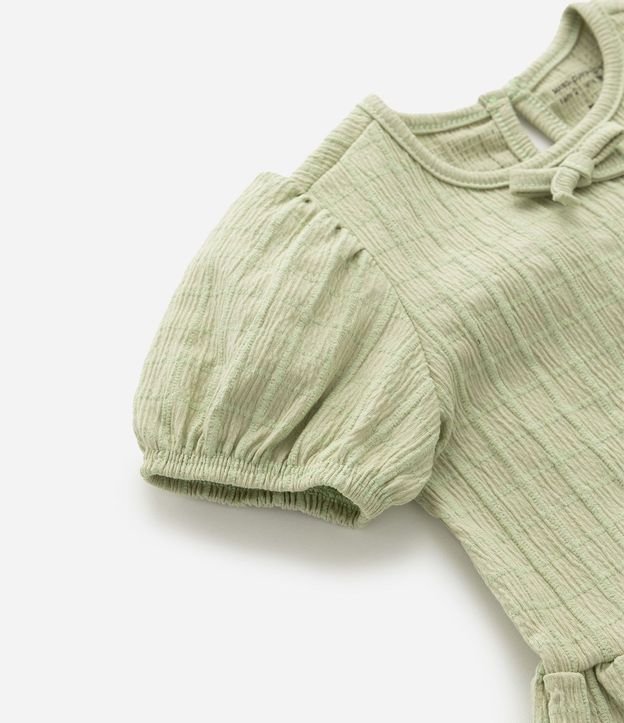 Conjunto Infantil Texturizado con Batita y Short con Bolsillos - Talle 1 a 6 Años 12