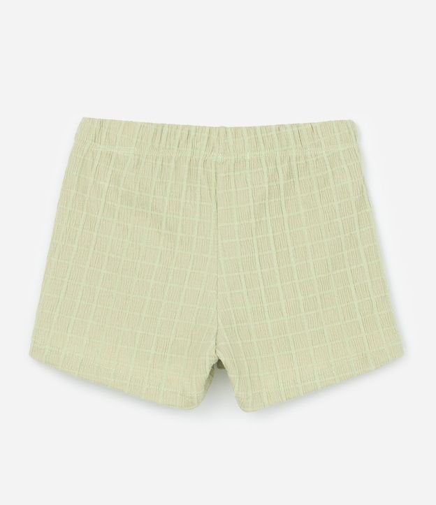 Conjunto Infantil Texturizado con Batita y Short con Bolsillos - Talle 1 a 6 Años 6