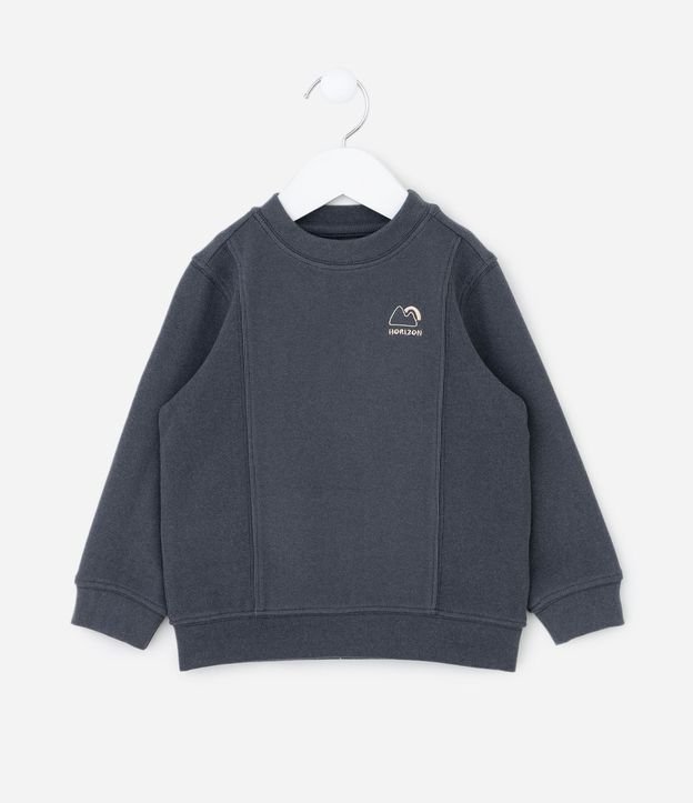 Buzo Infantil en Fleece Canelado con Recortes y Bordados – Talle 1 a 5/6 años 2