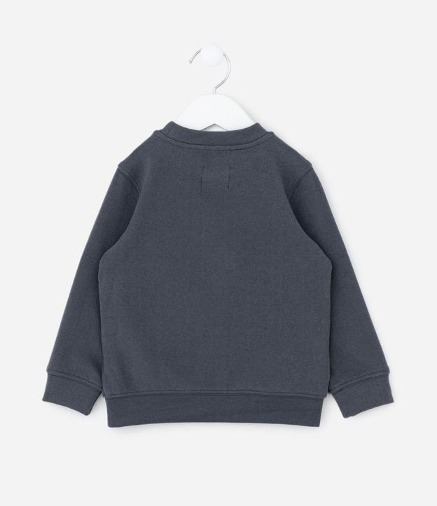 Buzo Infantil en Fleece Canelado con Recortes y Bordados – Talle 1 a 5/6 años 3