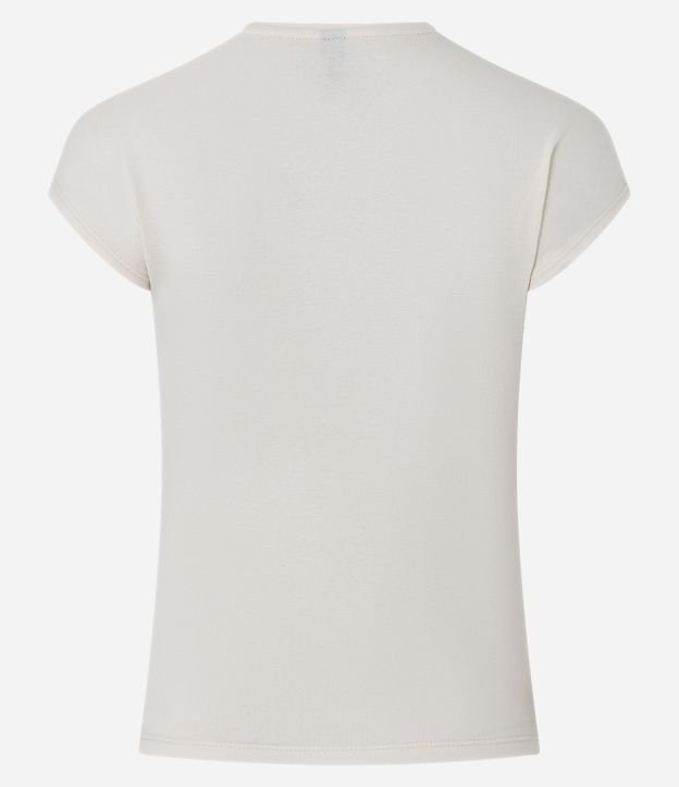 Blusa Básica en Rib con Hombro Caído 7