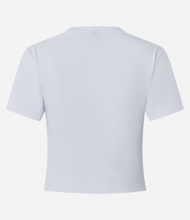 Blusa Regular en Cotton con Escote V 7