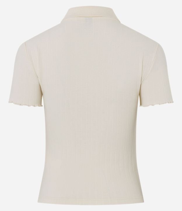 Blusa Polo con Manga Corta Frufru 6