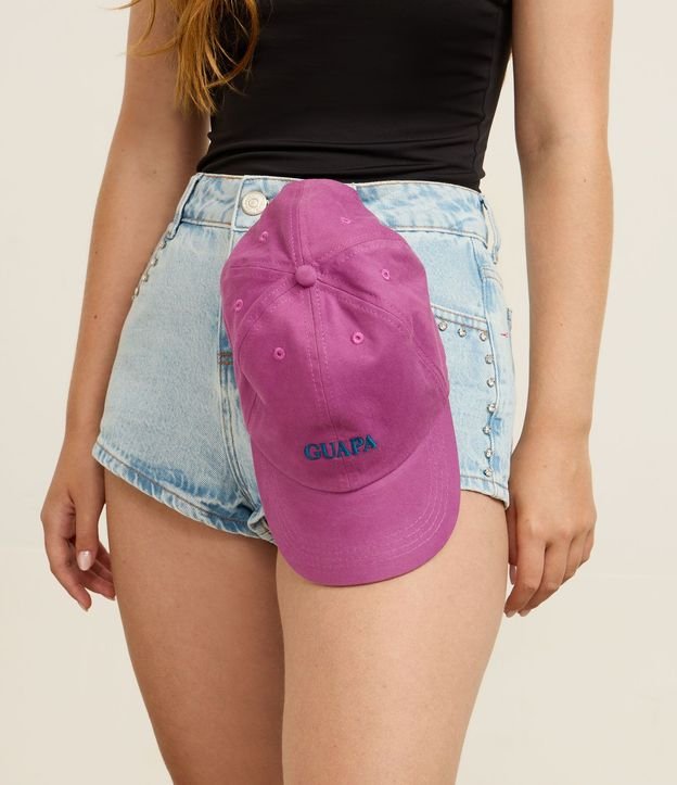 Gorra en Sarga Aba Curva con Bordado Guapa 7