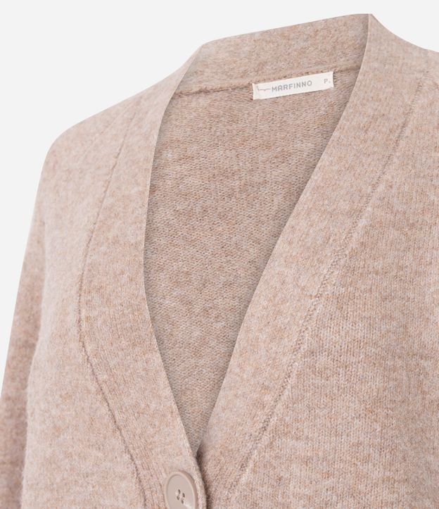 Cardigan en Punto con Botones Grandes 6