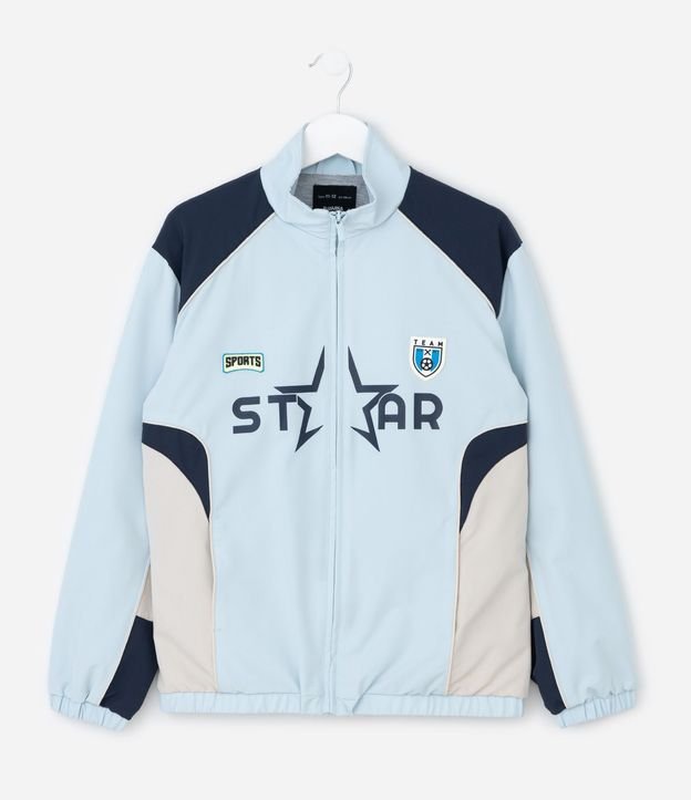 Campera Infantil Rompe-Viento Deportiva - Talle 5 A 14 años