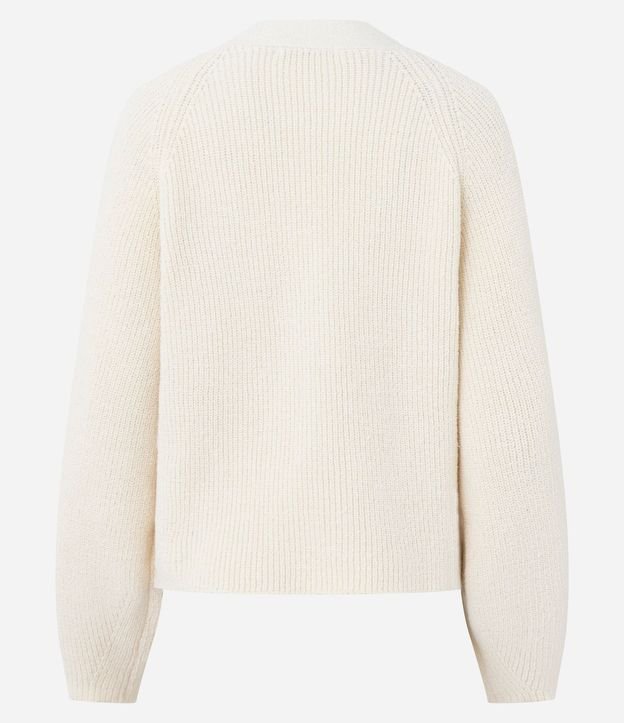 Cardigan Oversize Estructurado en Tricot con Hebillas 8